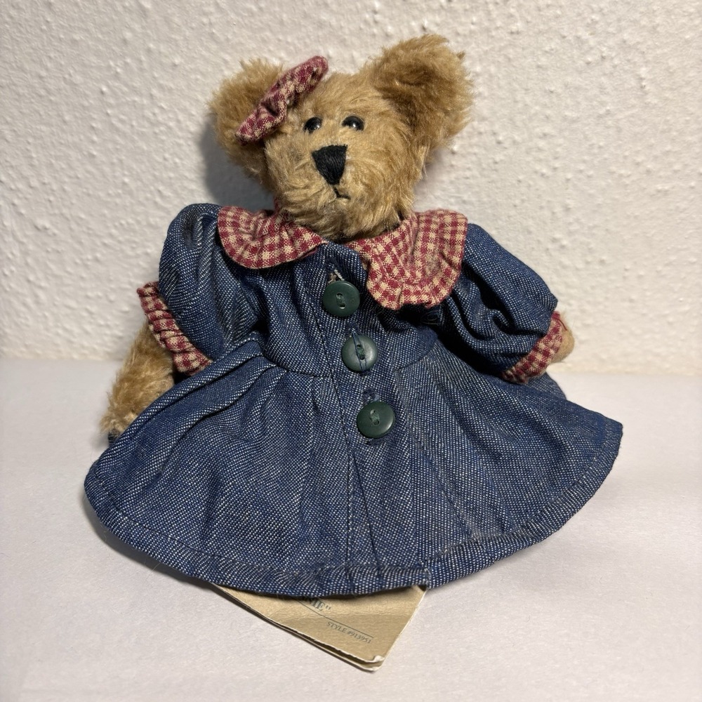 Boyds Collection Plush Bear - Bonnie 7" With Tag